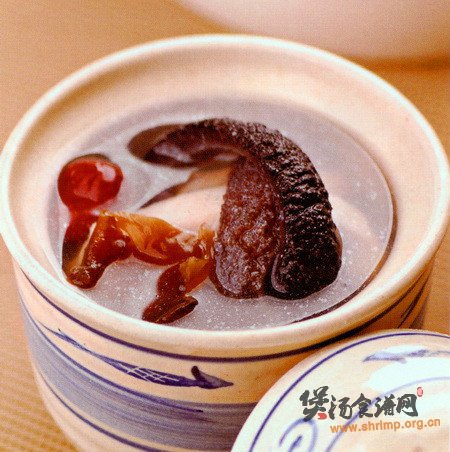 (1)海参鸡肉汤的做法