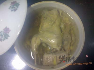 玉竹南杏鹧鸪汤的做法