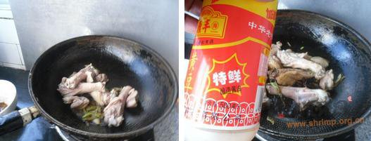 鸭腿炖豆角的做法