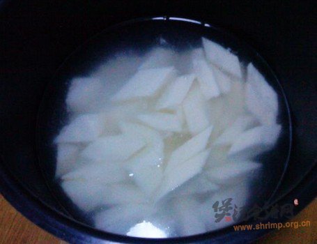 山药栗子粥的做法