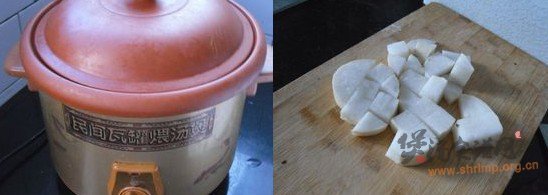 牛蹄萝卜煲的做法