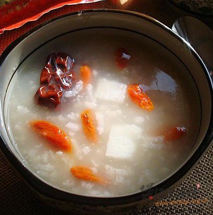 大枣枸杞山药粥的做法
