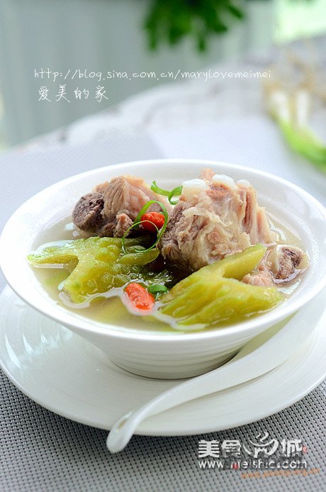 凉瓜排骨汤的做法