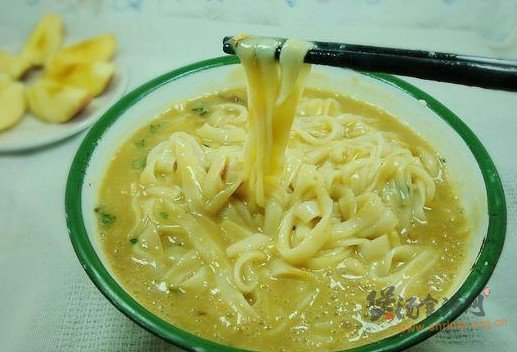 豌豆汤米粉的做法