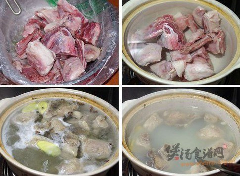 西北风味羊肉汤的做法