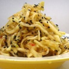 香拌辣味大头菜的做法 香拌辣味大头菜的做法