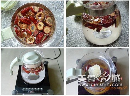 山楂红枣汁的做法