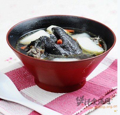 山药枸杞乌鸡汤的做法