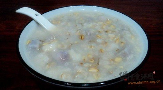 香芋杂粮粥的做法