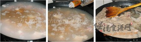 螺肉白果龙骨汤的做法