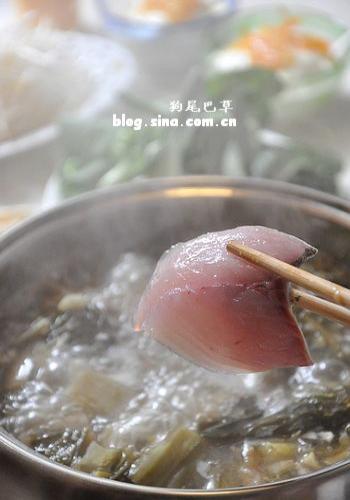酸菜鱼火锅的做法