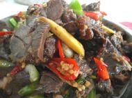 麻辣牛肉的做法
