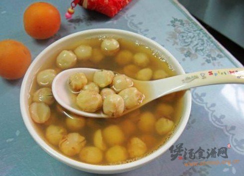 香甜莲子汤的做法