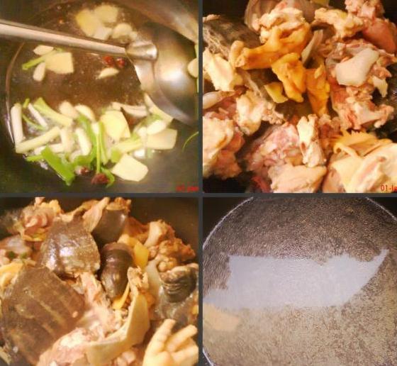 鸡汤炖甲鱼的做法