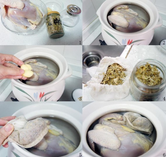 石斛煲鸡汤的做法