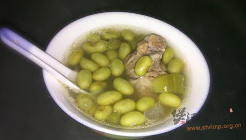 黄豆苦瓜骨头汤的做法