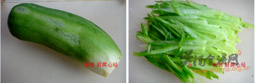 青萝卜炖虾的做法