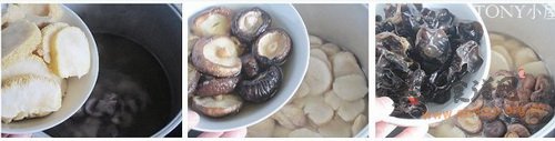 养生排骨菌汤的做法