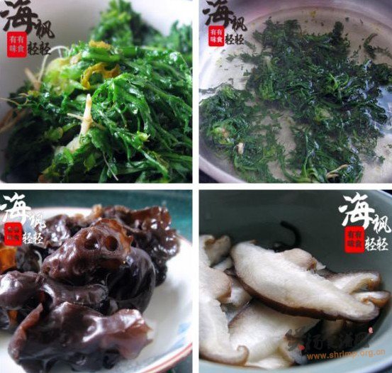 荠菜腊肠煲仔饭的做法