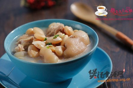 蹄花芸豆汤的做法