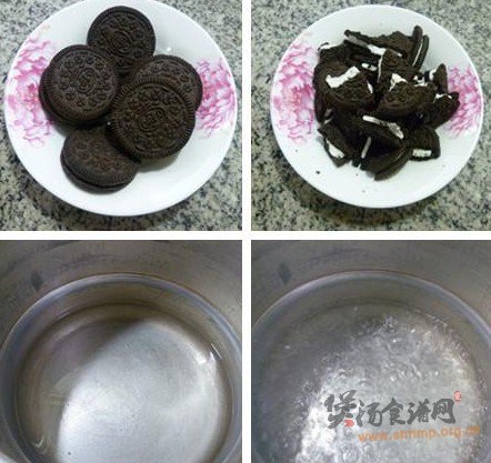 奥利奥大米粥的做法