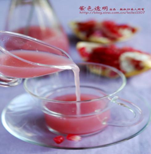 石榴汁的做法
