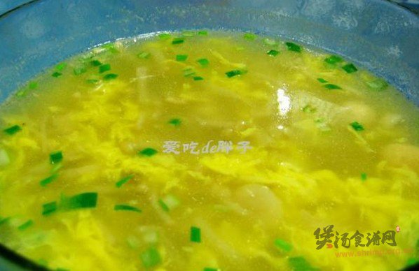 金针蛋花汤的做法
