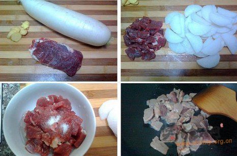 牛肉萝卜汤的做法