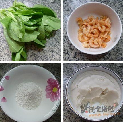 开洋菜心糯米汤果的做法