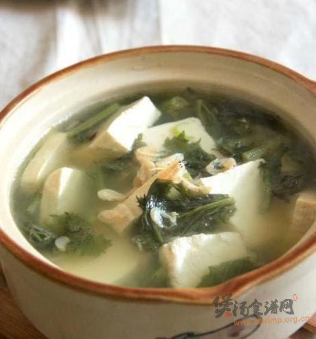 雪菜炖豆腐的做法