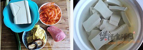 韩式火腿泡菜豆腐汤的做法