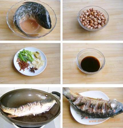 农家炖鱼的做法