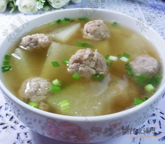 肉丸子冬瓜汤的做法