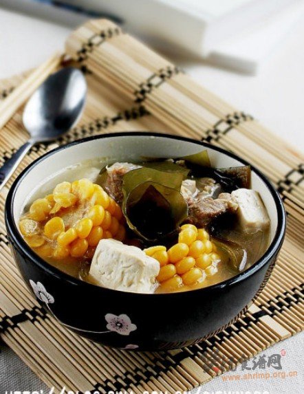 排骨豆腐海带汤的做法