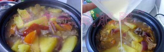 凤梨果香炖牛肉的做法