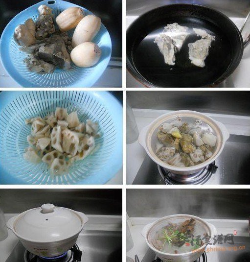 腊骨藕汤的做法