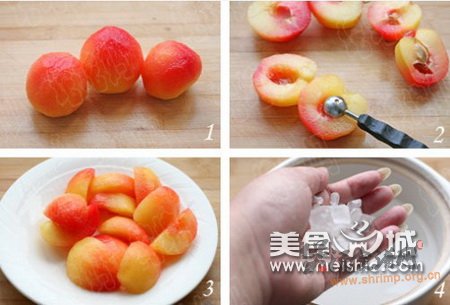 糖水杏桃的做法