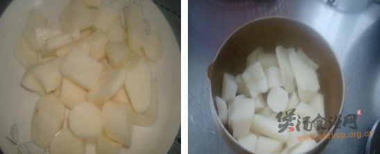 椰奶山药红豆莲子甜汤的做法