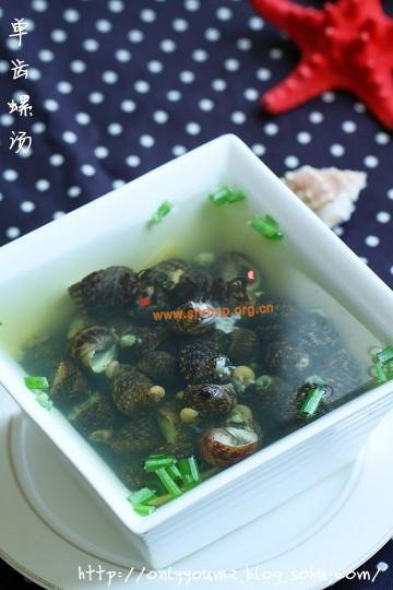 单齿螺汤的做法