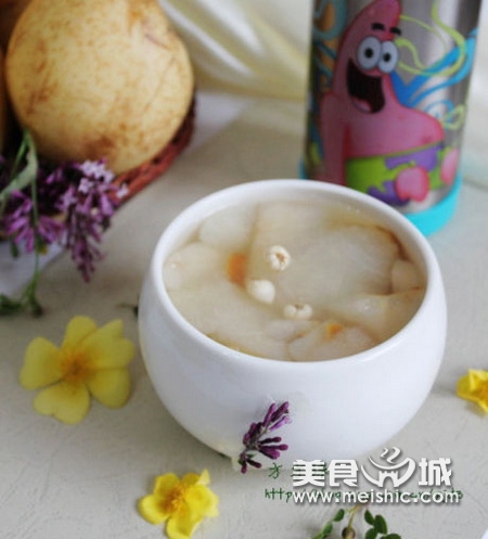 冰糖雪梨的做法