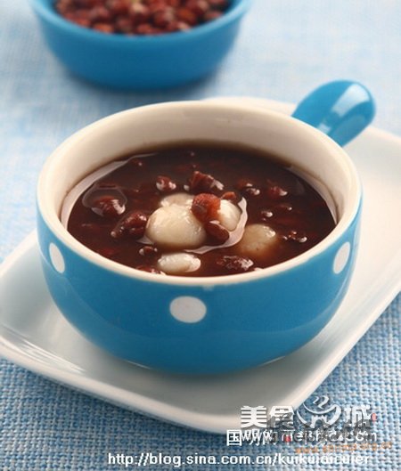 圆子红豆羹的做法