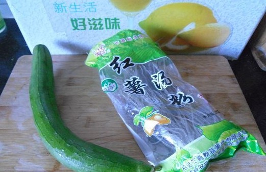红薯汤粉丝瓜煲的做法