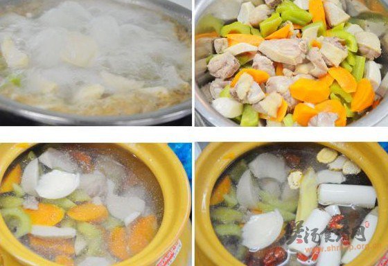 鸭腿煲汤的做法