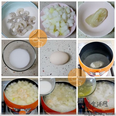 (图文)虾仁冬瓜汤的做法