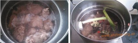 鲜滑倭瓜尾骨汤的做法