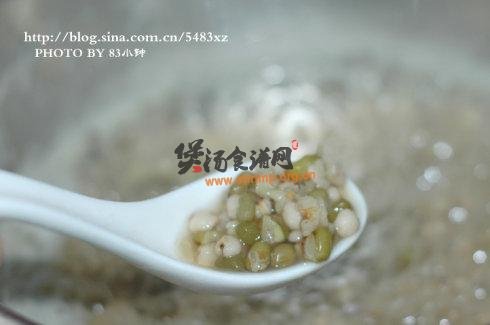 绿豆薏仁水的做法
