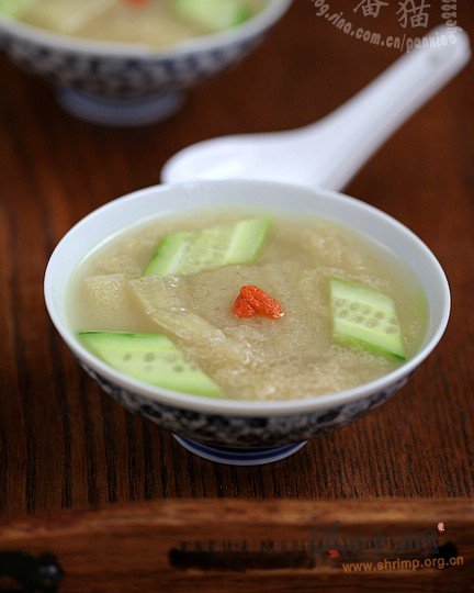 竹荪青瓜汤的做法