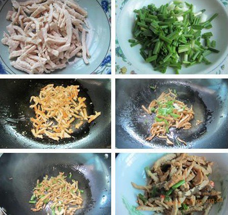 咸味肉丝粥的做法