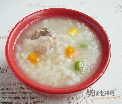 藜麦鸭子肉粥的做法