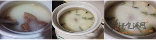 腊猪脚煲冬瓜淮山的做法
